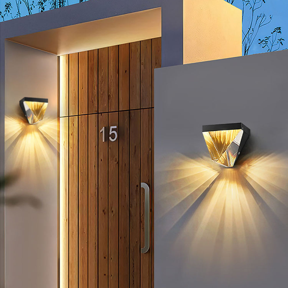 Norevia Wall Lamp Waterproof Diamond /Crystal Outdoor
