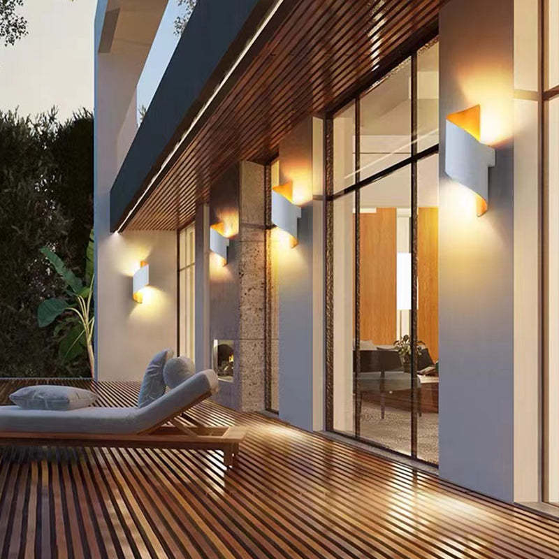 Marqen Wall Lamp Modern Conch Shape Spiral Outdoor