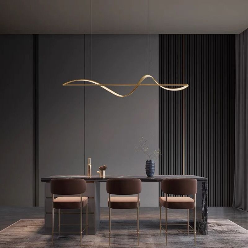 Arelia Pendant Light Wave Minimalist