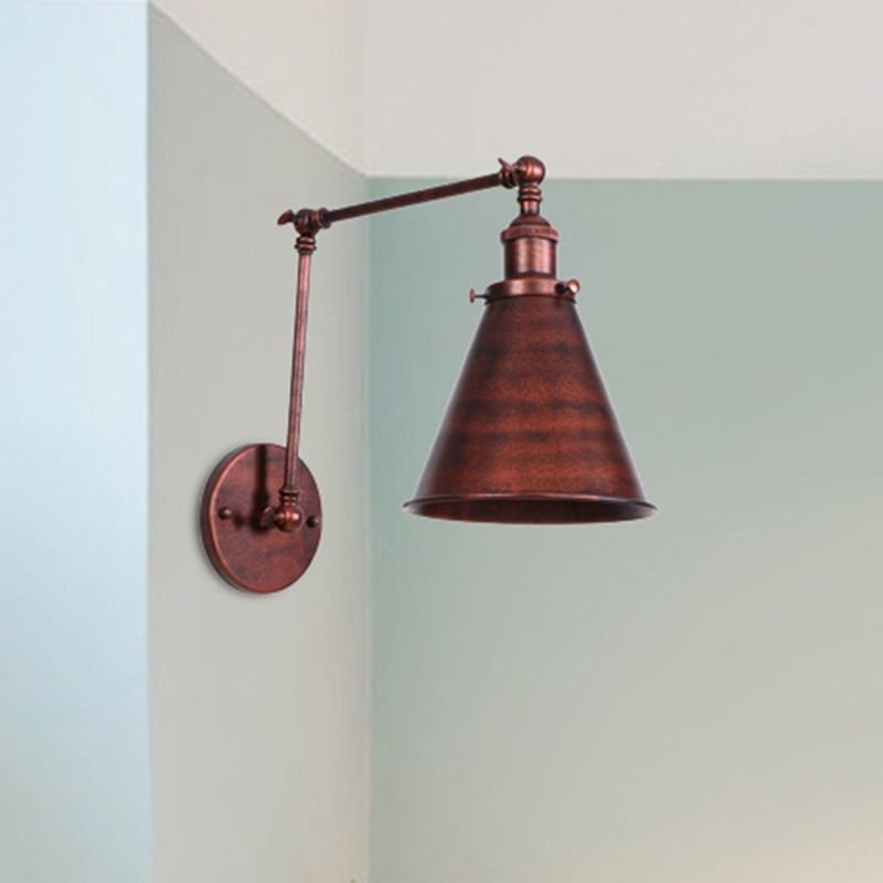 Calven Wall Lamp Vintage Adjustable Living Room