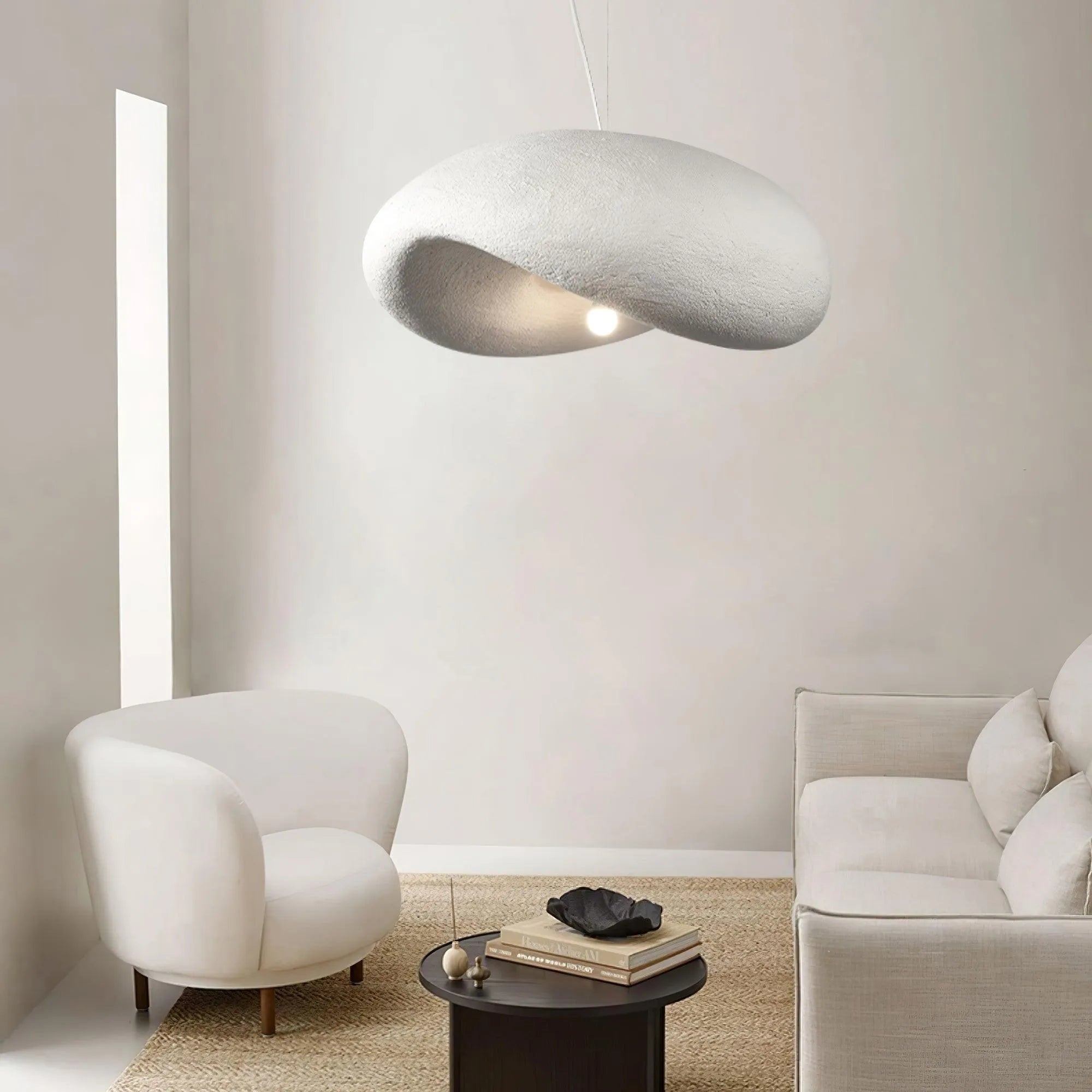 Cosmo Modern Cloud-shape Wabi Sabi Style Pendant Light