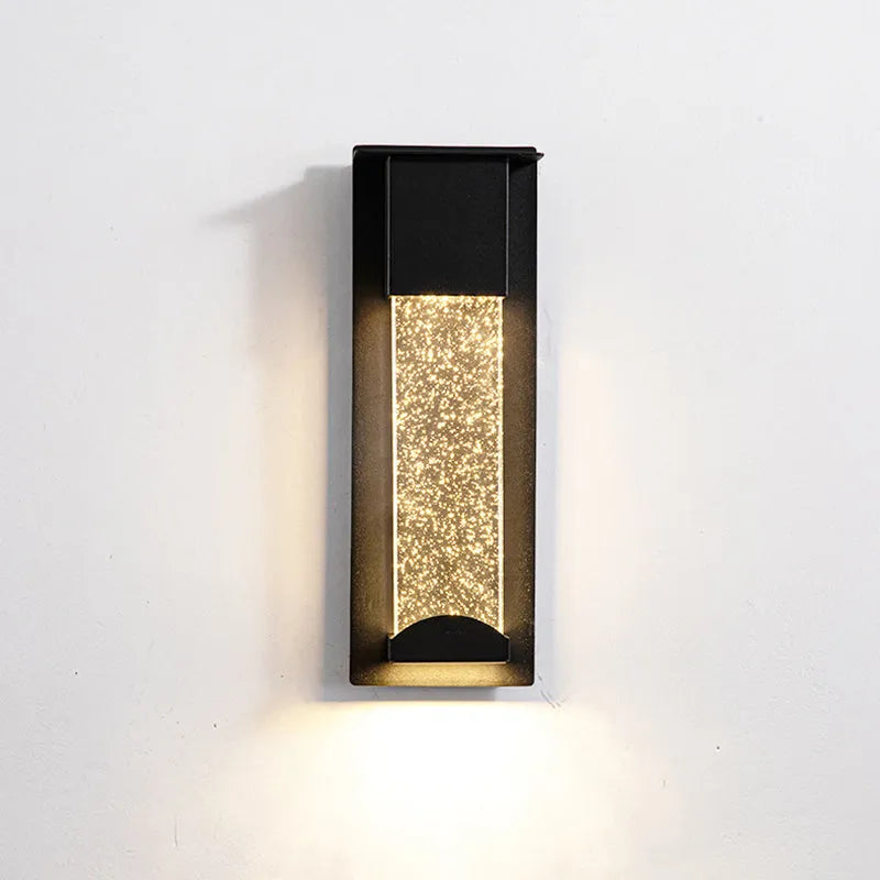 Miraq Outdoor Wall Lamp, Steady/Sensor Lights