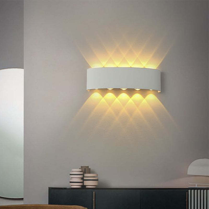 Nirex Wall Lamp Modern Rectangular Outdoor Water-wave