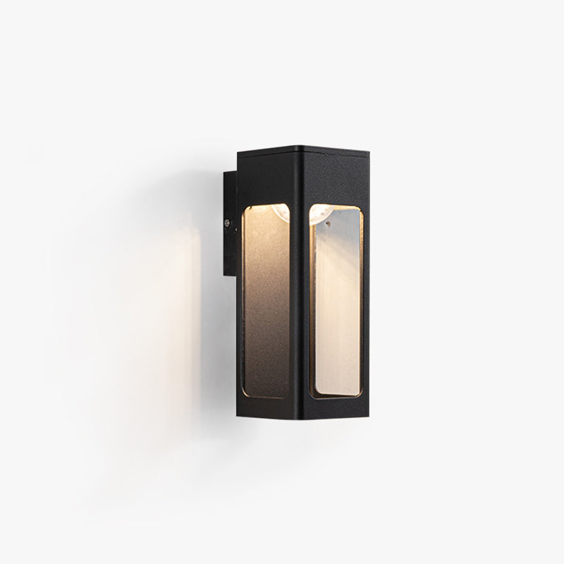 Teniq Modern Waterproof Minimalist Geometric Outdoor Wall Light
