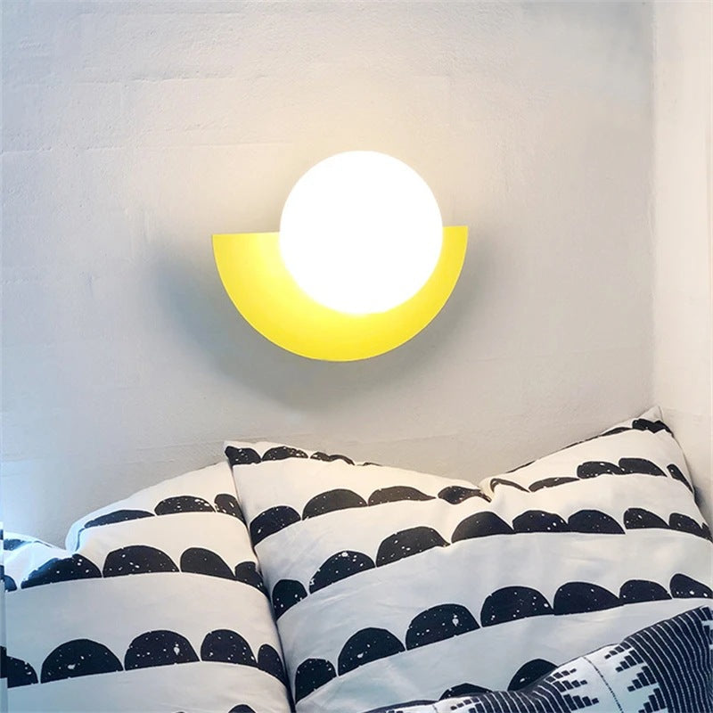 Solvire Wall Lamp Half Circle Globe