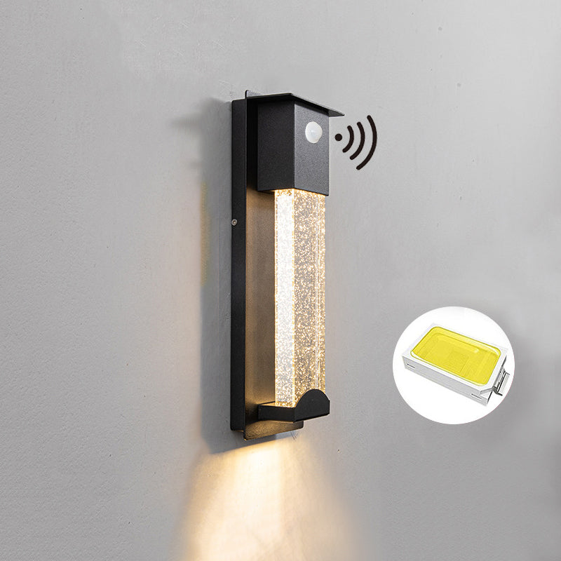 Miraq Outdoor Wall Lamp, Steady/Sensor Lights