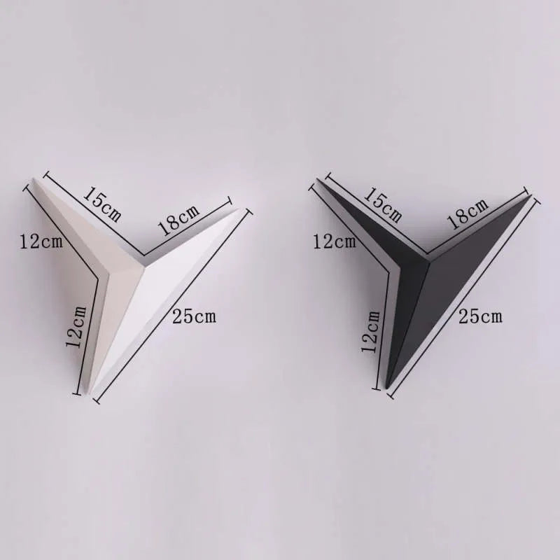 Meri Modern LED Wall lamps for Bedroom, Triangle