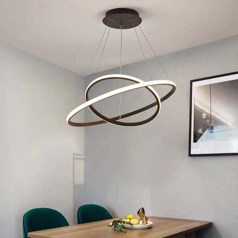 Tavonex Modern Ring Pendant Light, 2/3/4 Rings