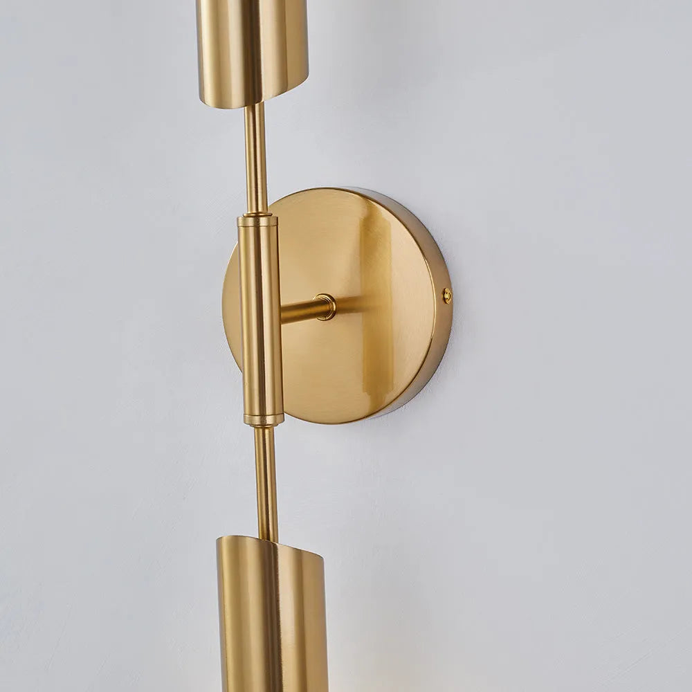 Zorva Wall Lamp Luxury Double-head Golden Scabbard