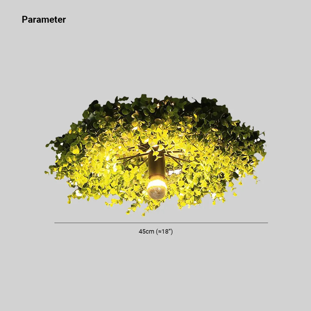 Valtro Ceiling Light Plant Greenery Flush