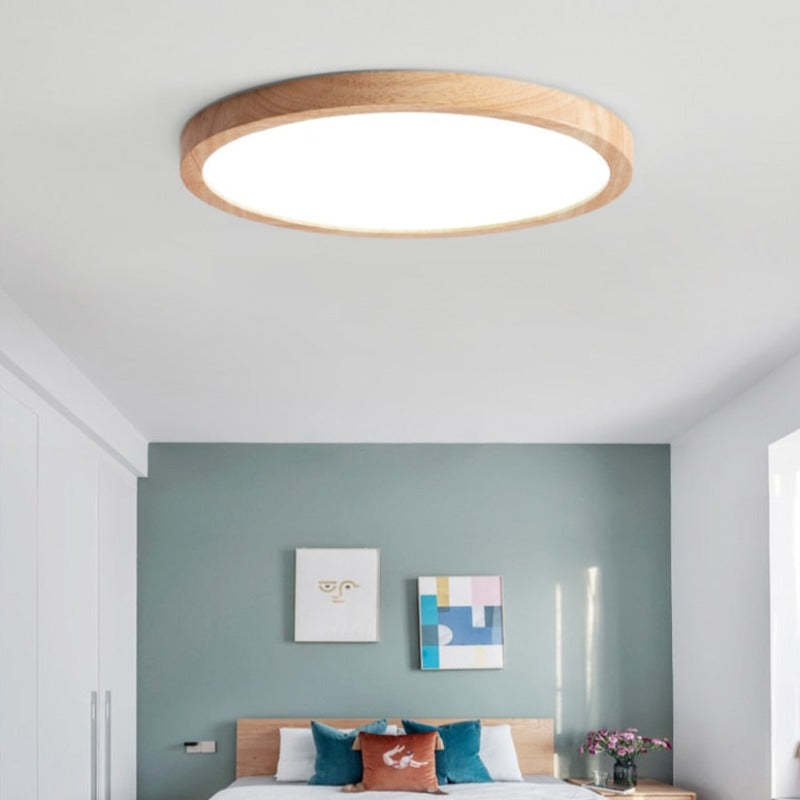 Orvix Ceiling Light Wood LED Minimalist