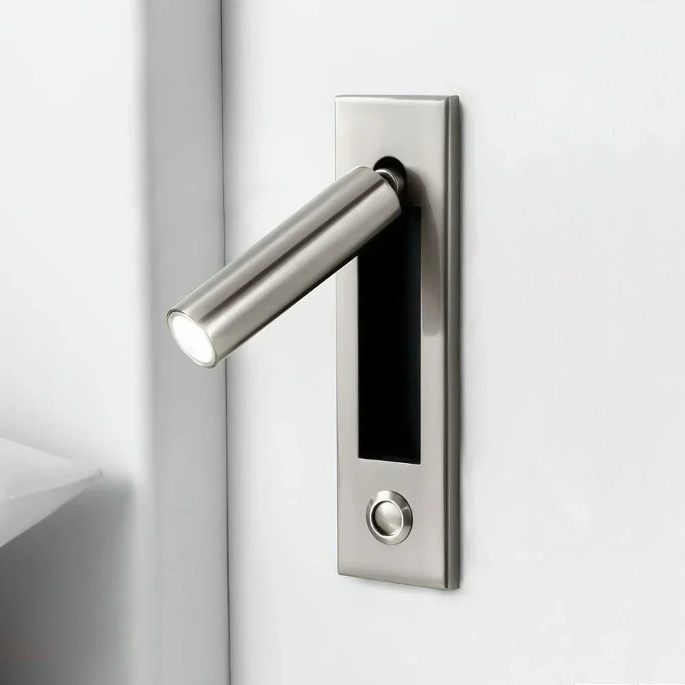 Noriel Wall Lamp Modern Rotatable Bedside Cylindrical