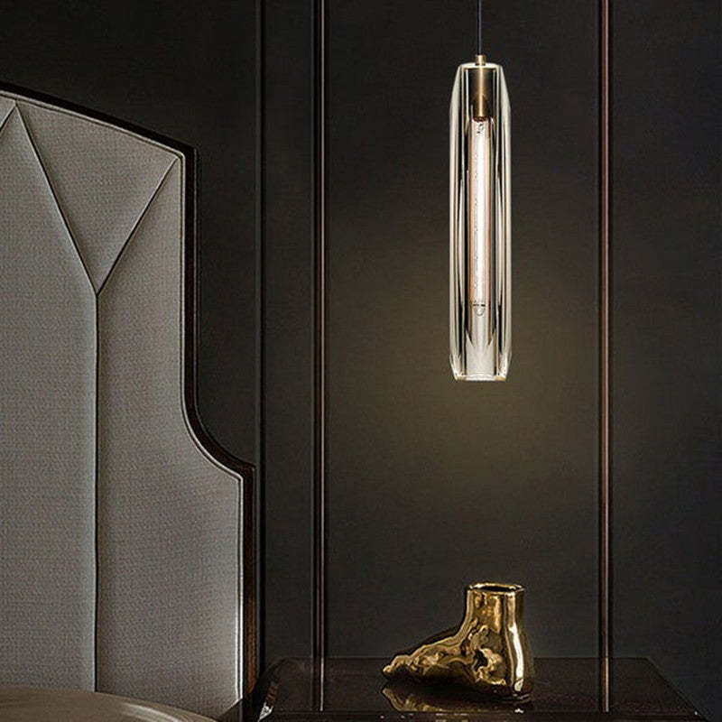 Orinex Brass Designer Glass Pendant Lamp Smoky