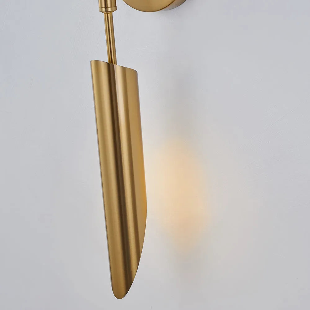 Zorva Wall Lamp Luxury Double-head Golden Scabbard