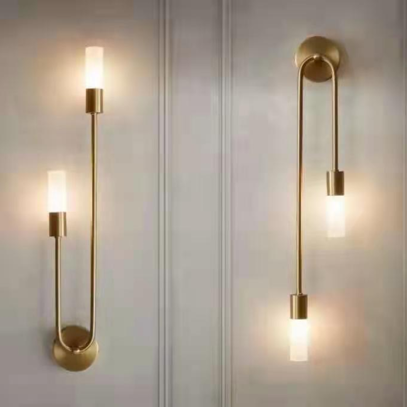 Nexor Modern Wall Sconce for Bedeside Gold 2 PCS