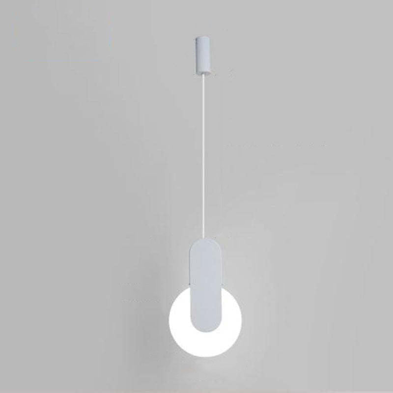 Kori Modern LED Pendant Light Black/White Living Room