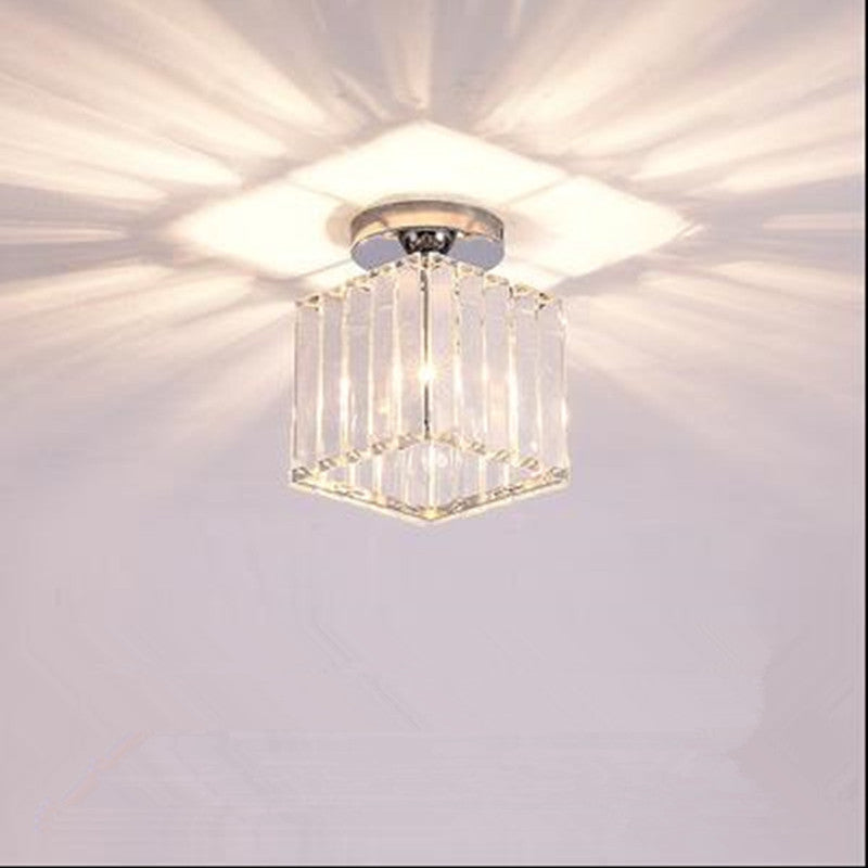 Cerin Modern /Crystal Ceiling Light, 3 Colors