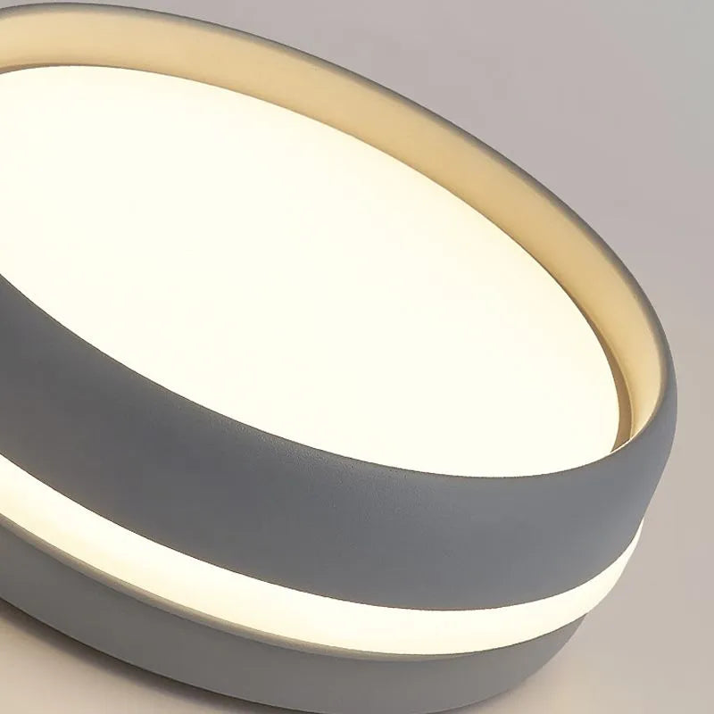 Lenior Ceiling Light Black Round