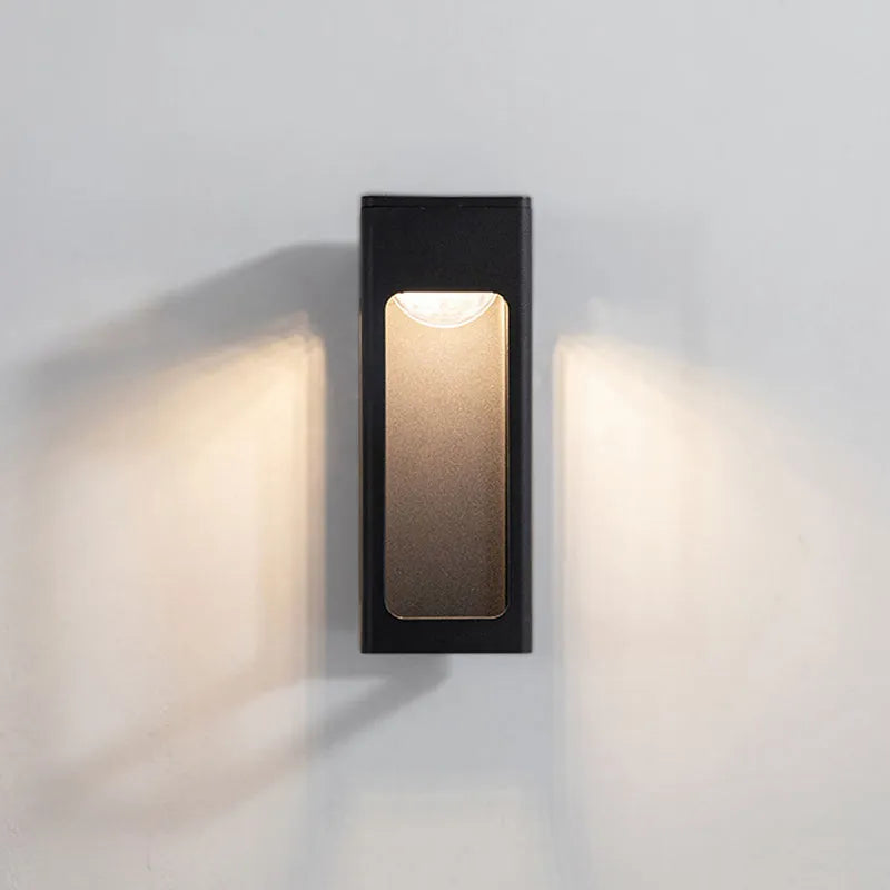 Teniq Modern Waterproof Minimalist Geometric Outdoor Wall Light