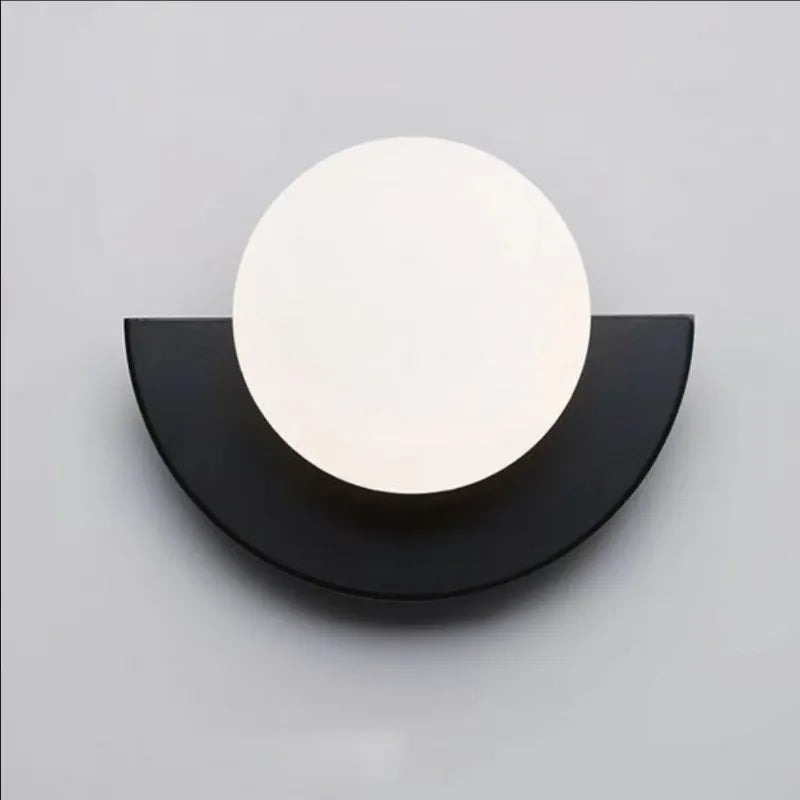 Solvire Wall Lamp Half Circle Globe