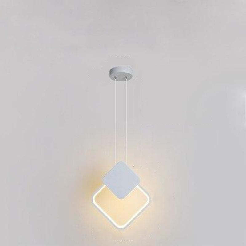 Kori Modern LED Pendant Light Black/White Living Room