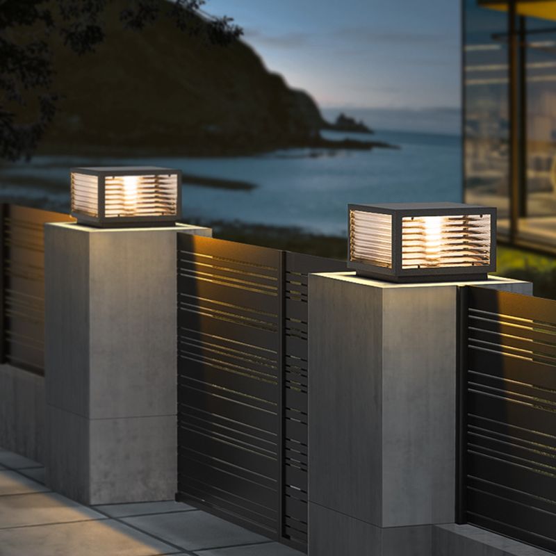 Lenorae Outdoor Light Post Vintage LED