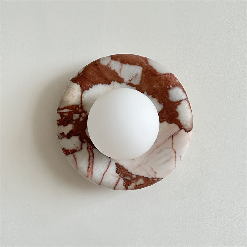 Hako Marble Indoor Wall Sconce