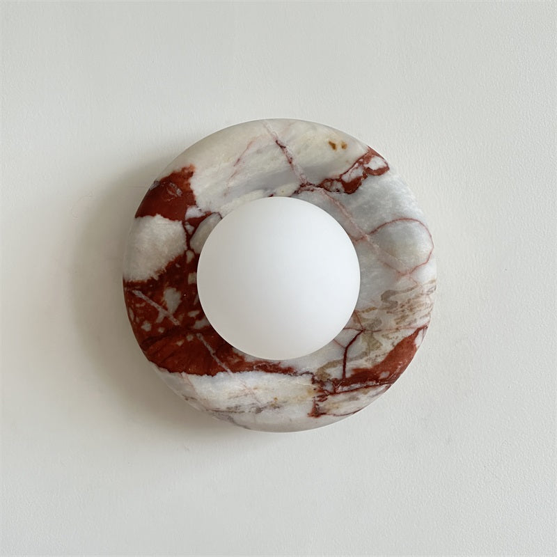 Hako Marble Indoor Wall Sconce