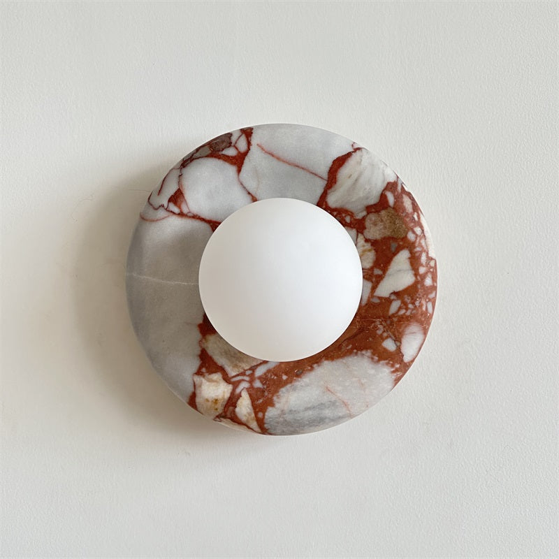 Hako Marble Indoor Wall Sconce