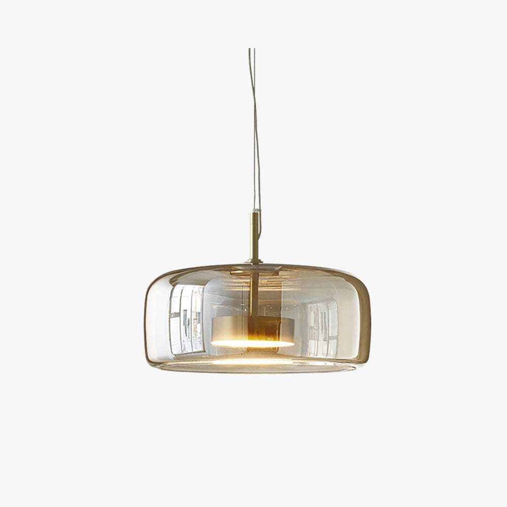 Lioren Pendant Light Morden Glass Clear/Smoky/Amber