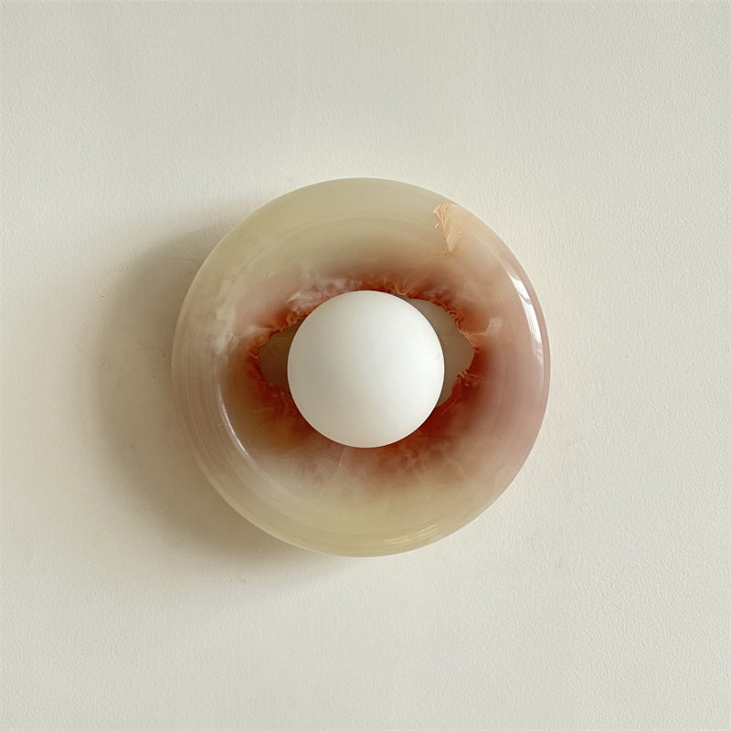Hako Marble Indoor Wall Sconce