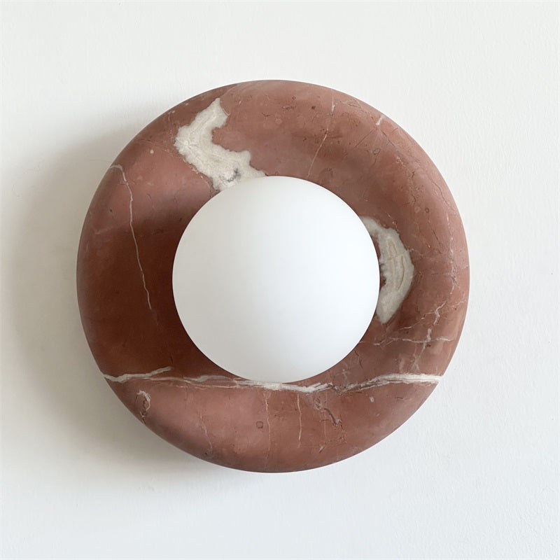 Hako Marble Indoor Wall Sconce