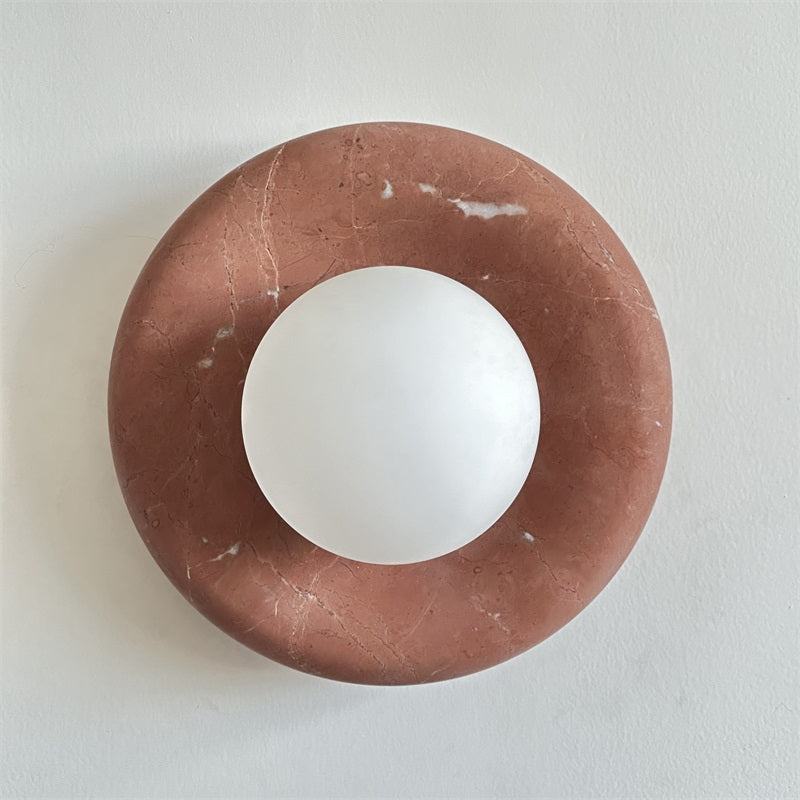 Hako Marble Indoor Wall Sconce