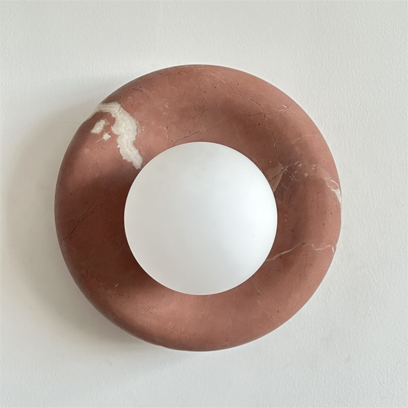 Hako Marble Indoor Wall Sconce