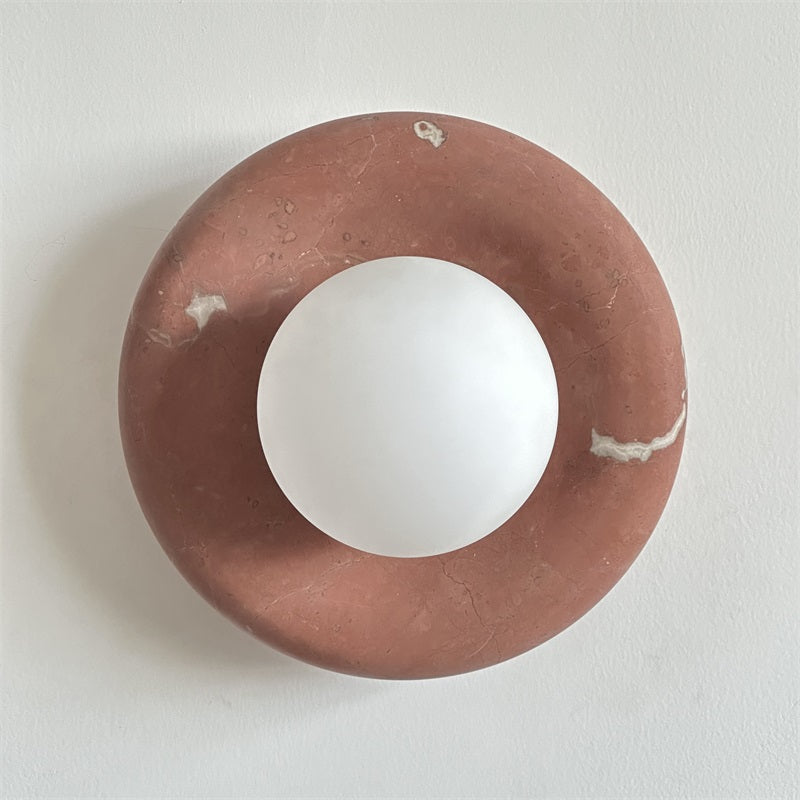 Hako Marble Indoor Wall Sconce