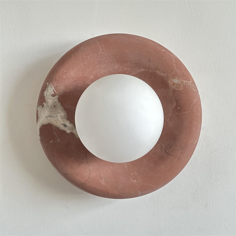 Hako Marble Indoor Wall Sconce