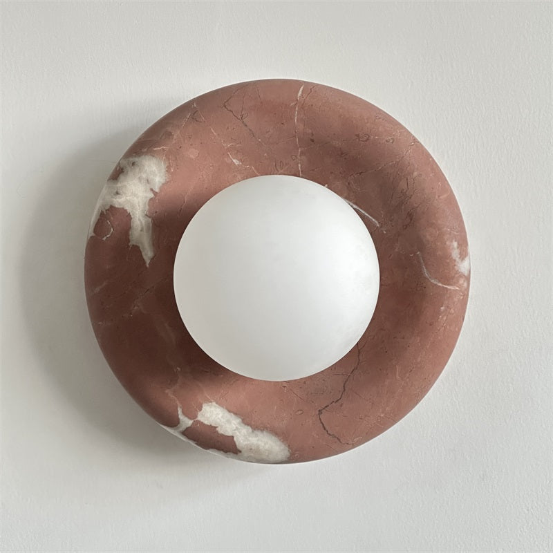Hako Marble Indoor Wall Sconce