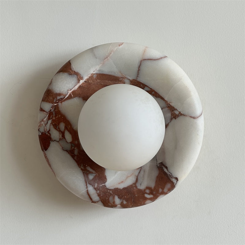 Hako Marble Indoor Wall Sconce
