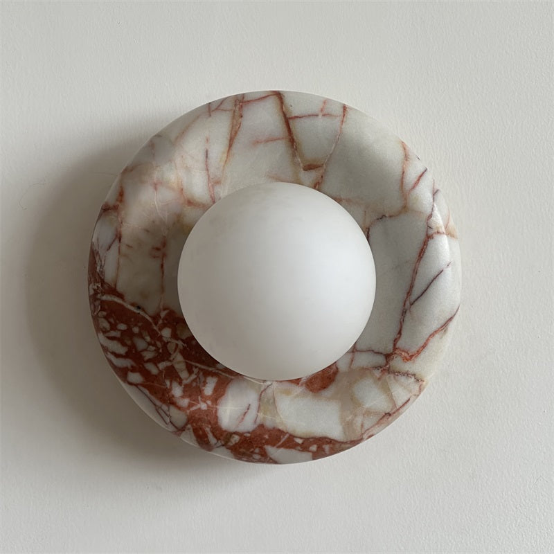 Hako Marble Indoor Wall Sconce