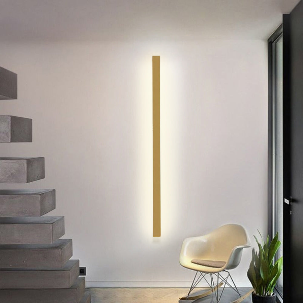 Arveno Wall Lamp Minimalist Linear Gold/Black/White
