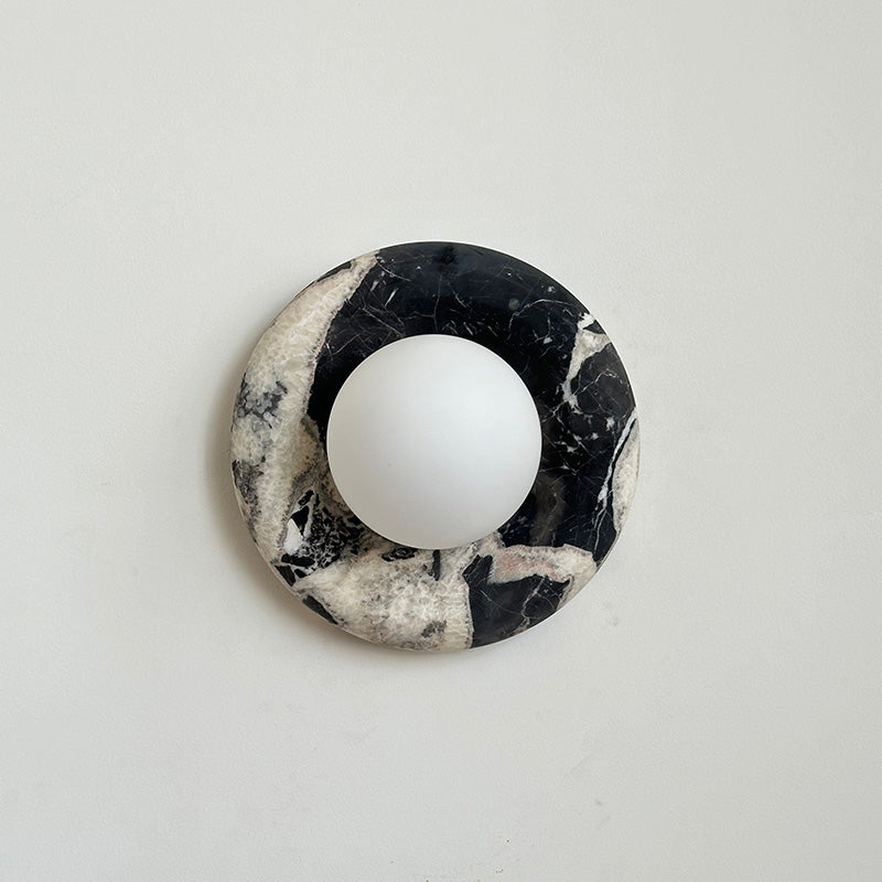 Hako Marble Indoor Wall Sconce