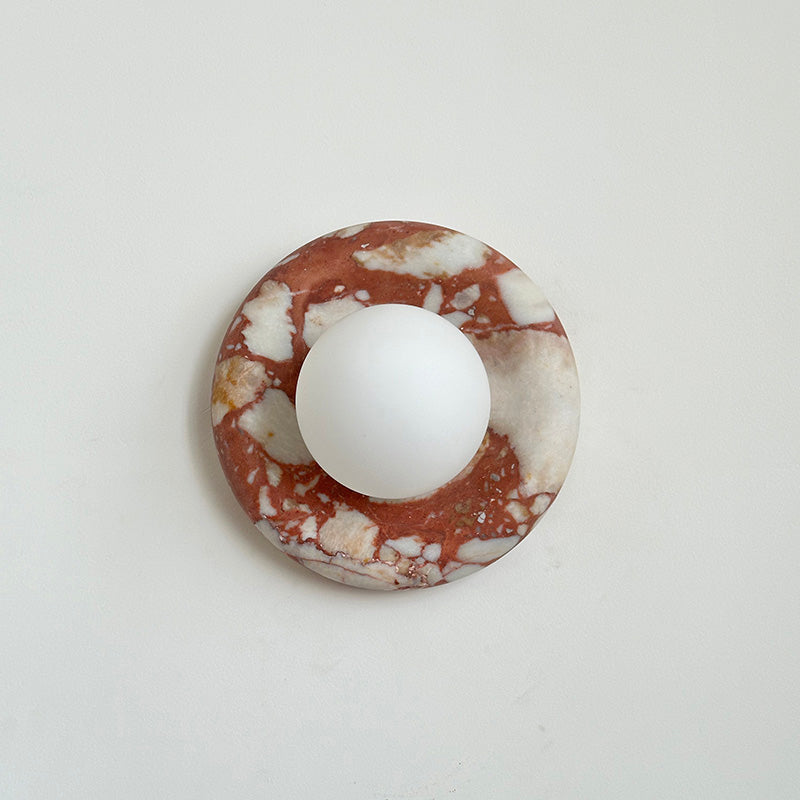 Hako Marble Indoor Wall Sconce