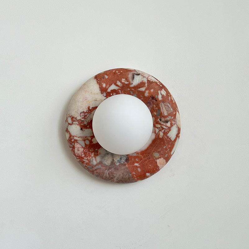 Hako Marble Indoor Wall Sconce