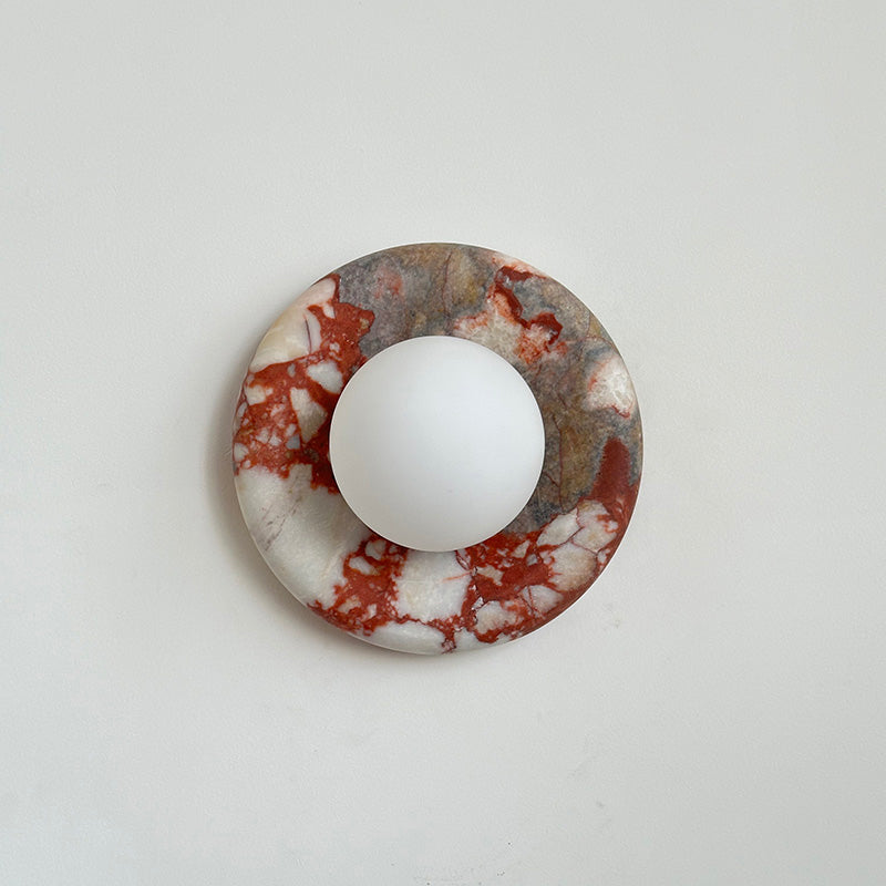 Hako Marble Indoor Wall Sconce