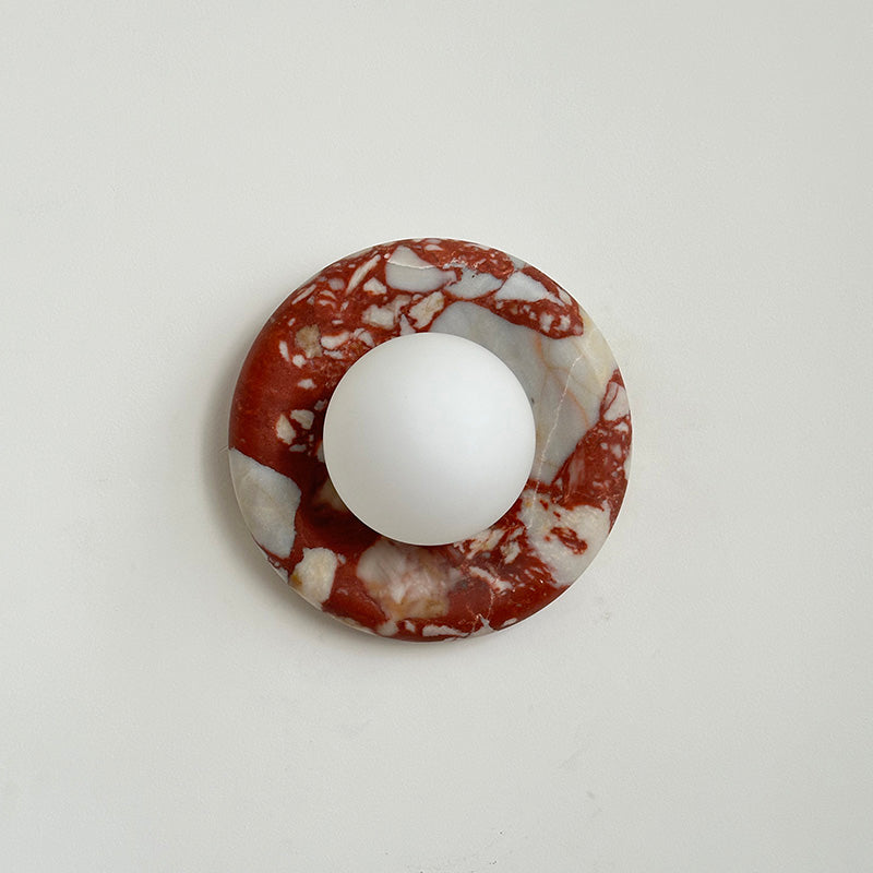Hako Marble Indoor Wall Sconce