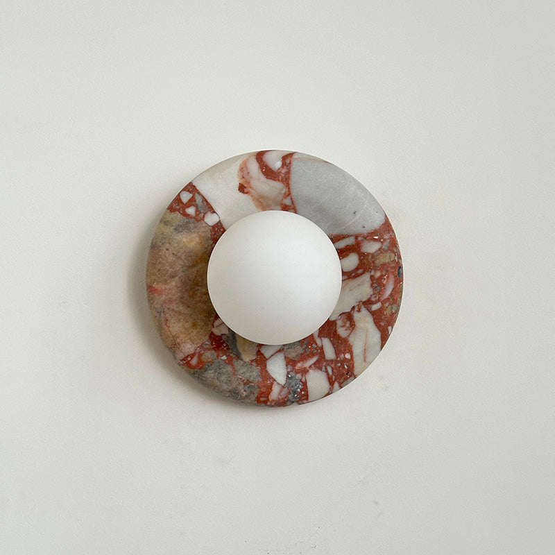 Hako Marble Indoor Wall Sconce