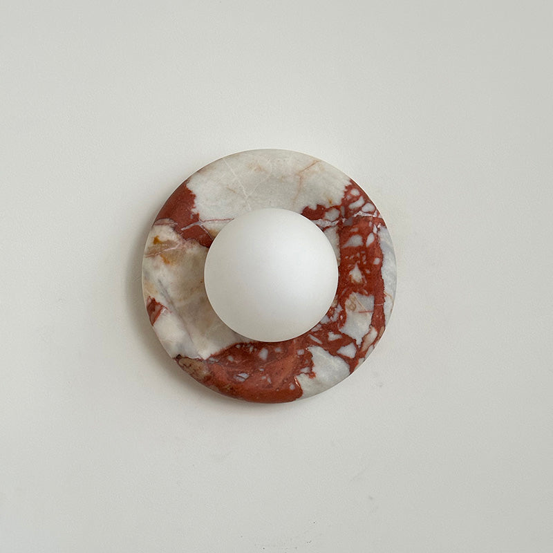 Hako Marble Indoor Wall Sconce