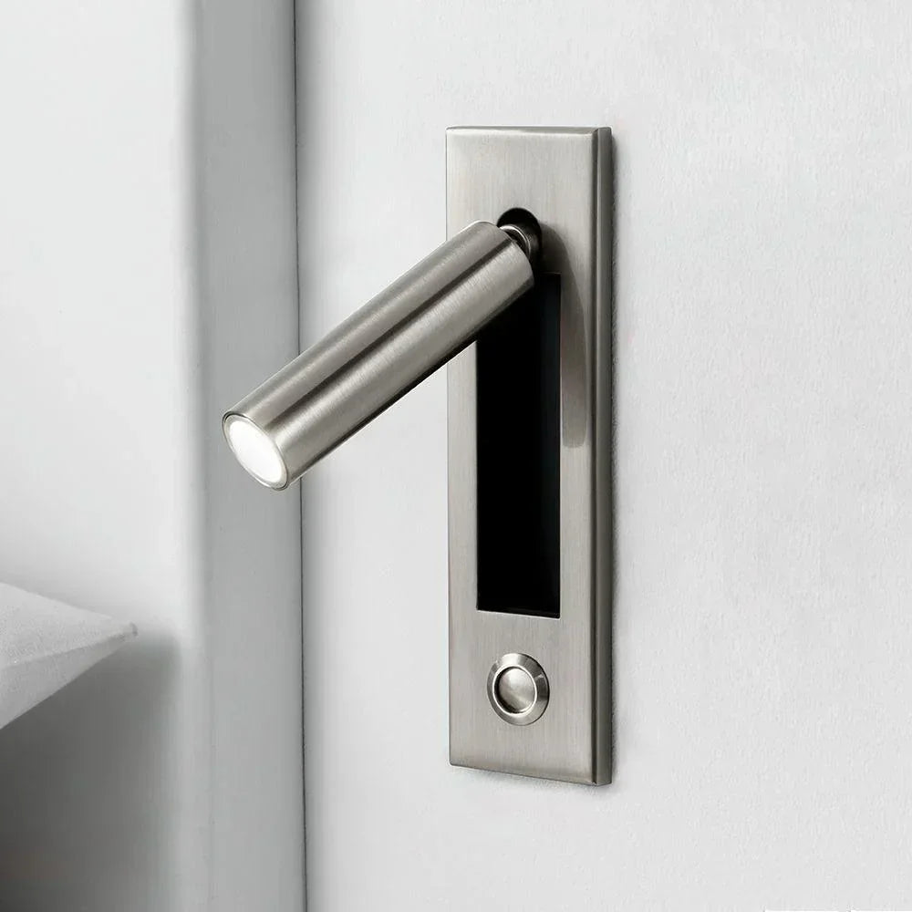 Noriel Wall Lamp Modern Rotatable Bedside Cylindrical