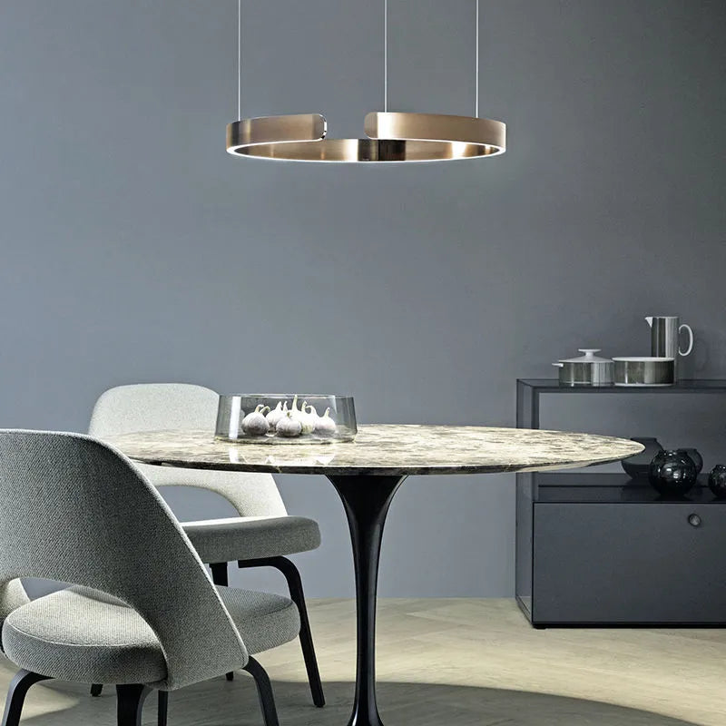 Soriel Pendant Light Luxury Minimalist LED Ring