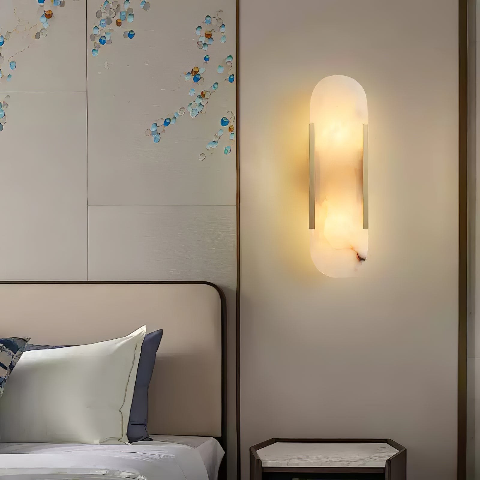 Corenil Wall Lamp Luxury Alabaster